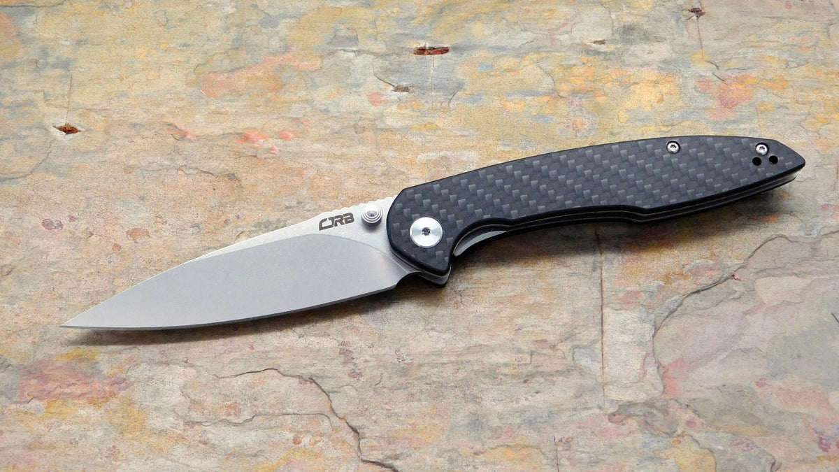 CJRB Centros Linerlock, Carbon Fiber Handle J1905-CF – Edgeworks Knife ...