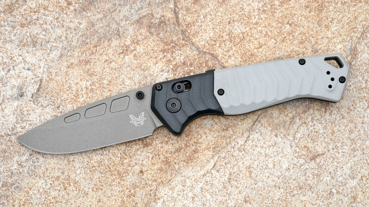 PSK Assisted Folder, Grey ELMAX Blade with Storm Grey and Tempest Grey ...