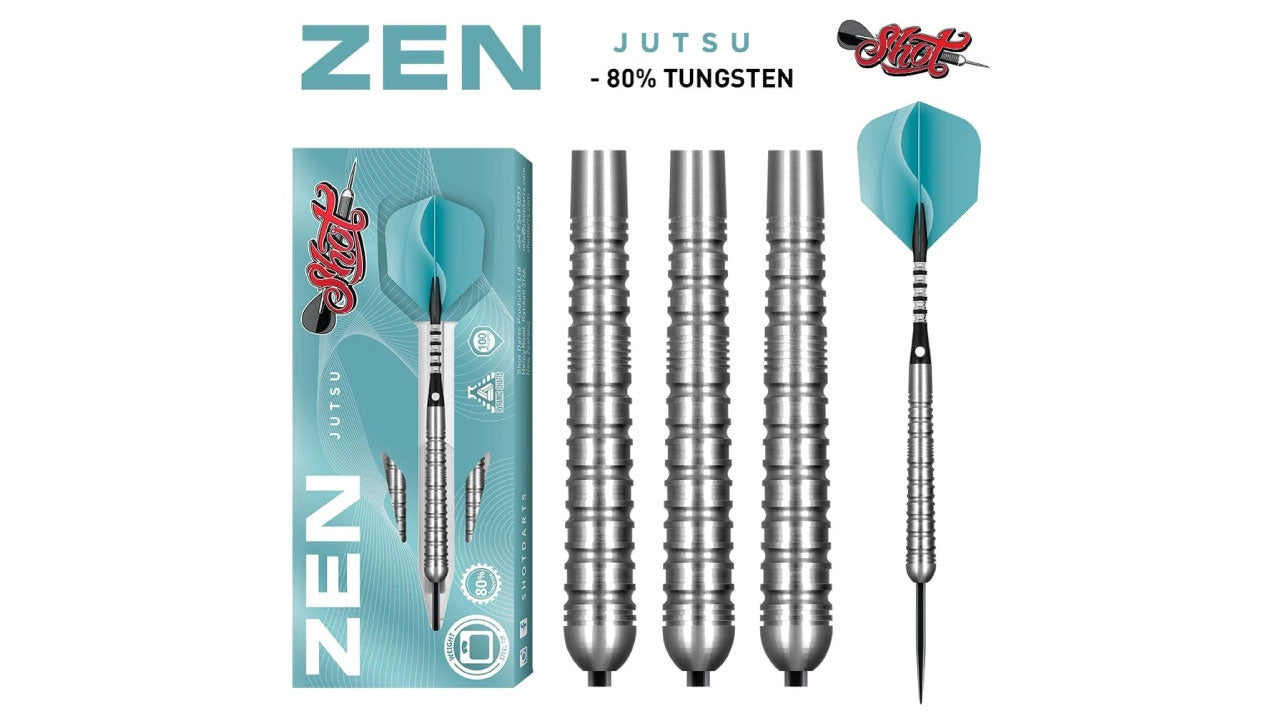 Steel Jutsu SHOT Zen Jutsu Steel Tip Dart, 24g ZJST-724 – Edgeworks Knife & Supply Co