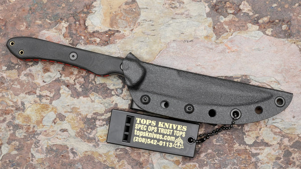 Kit Rdsk TOPS Rapid Strike Fixed Blade, Black G-10 Handle RDSK-01 – Edgeworks ...