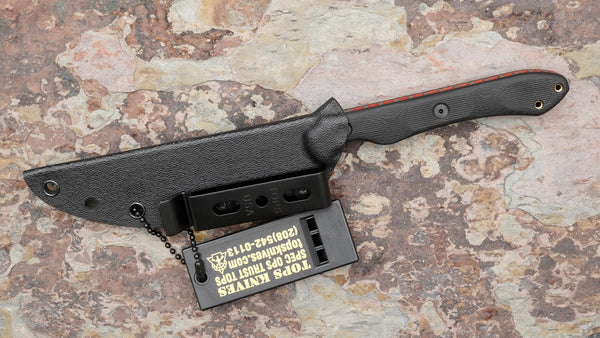 Kit Rdsk TOPS Rapid Strike Fixed Blade, Black G-10 Handle RDSK-01 – Edgeworks ...